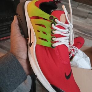 Nike Presto Red University Tour Yellow Size 10 Mens